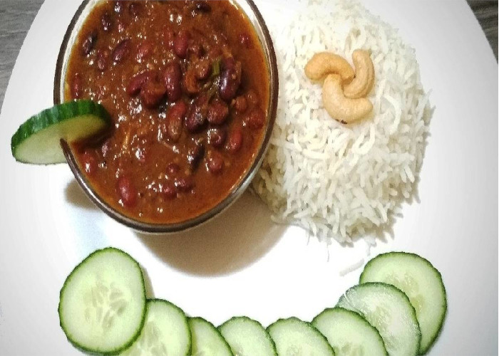 RAJMA CHAVALKIDNEY BEANS AND RICE